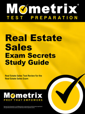 cover image of Real Estate Sales Exam Secrets Study Guide